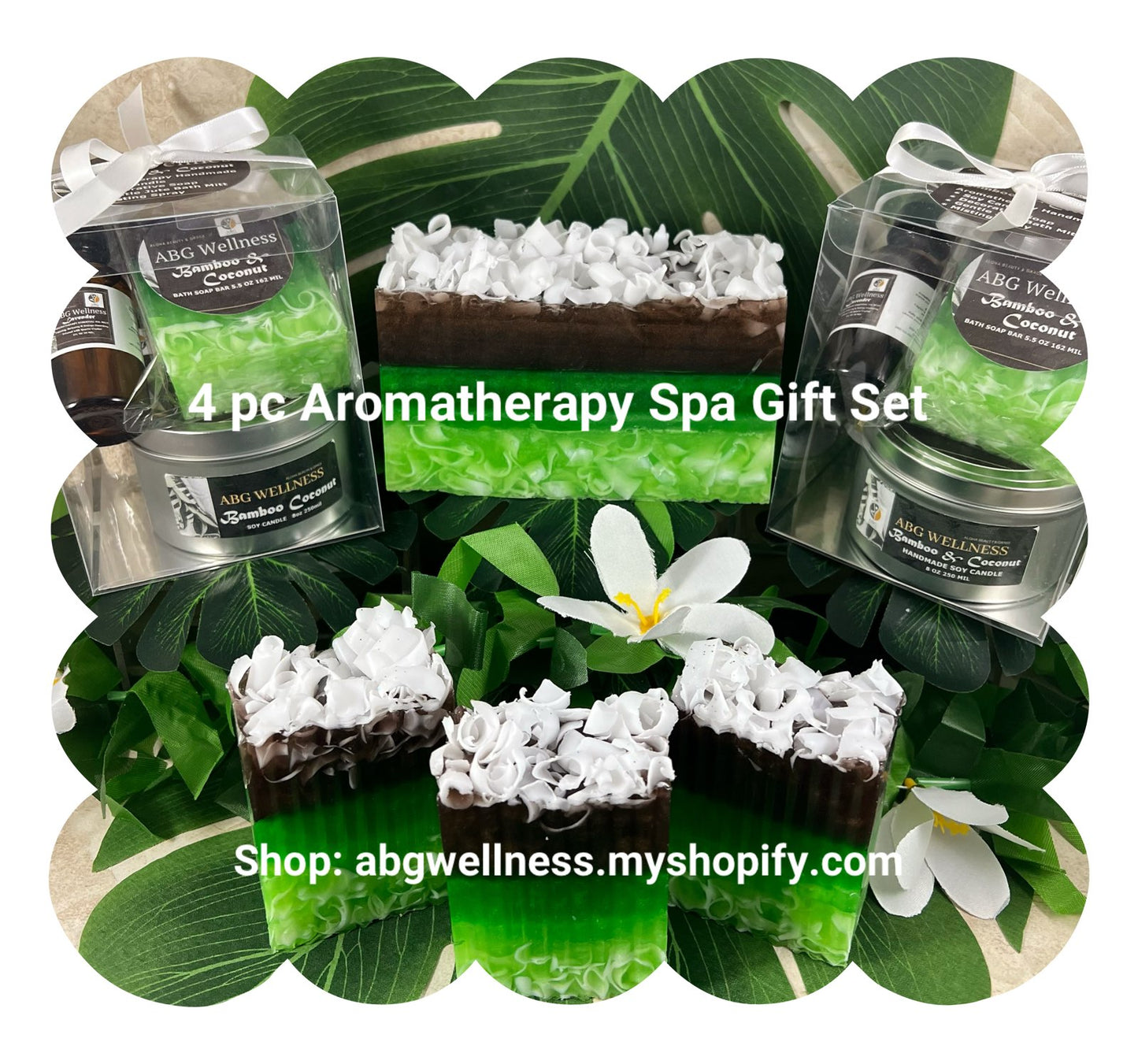 4 pc Aromatherapy Spa Gift Set “MADE TO ORDER”