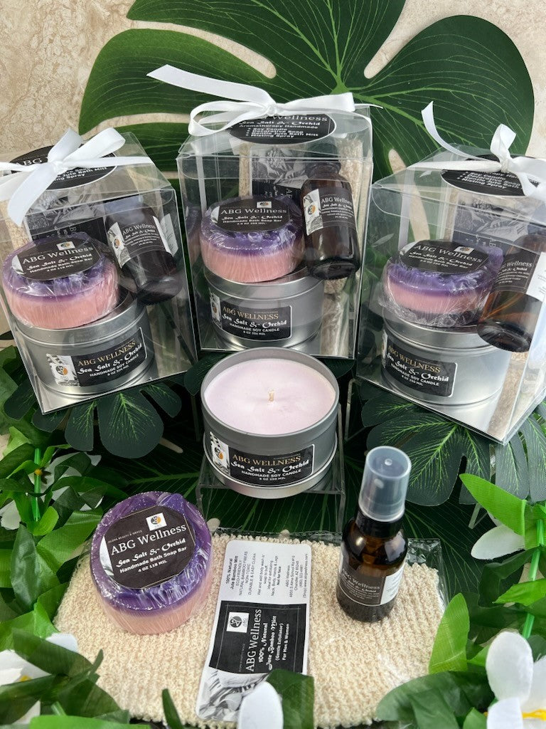 4 pc Aromatherapy Spa Gift Set “MADE TO ORDER”