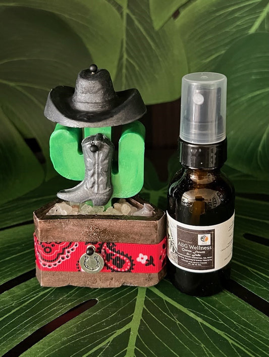 3 Pc Classic Wild West Outlaw Soaps Air Freshener and Misting Spray Gift Sets  “MADE TO ORDER”
