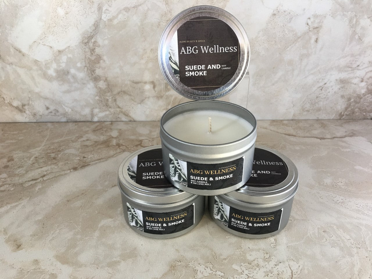 3-Pcs Aromatherapy Candle Gift Set For Him  “MADE TO ORDER”